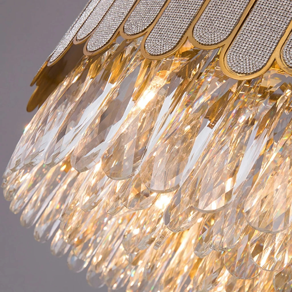 Lampada Da Soffitto APP1747-8CP 60 Cm Gold