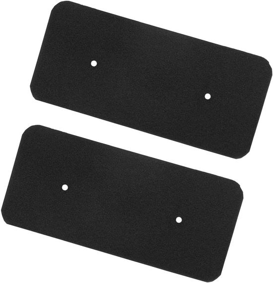 Filtro per condensatore - 2 pezzi - Filtro per scambiatore di calore - 275 x 125 x 10 mm - Condensatore - Asciugatore di condensato - Asciugatore a pompa di calore - Sfrega per asciugatrice - Apparecchi domestici - Ottimizzazione della qualità dell'aria