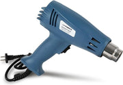 Pistolo a calore 2000W con regolazione di temperatura fino a 300°C e 600°C, manico antiscivolo ergonomico per la rimozione della vernice - Pistolo a calore per accendere il griglia - Protezione contro il congelamento per applicazioni professionali