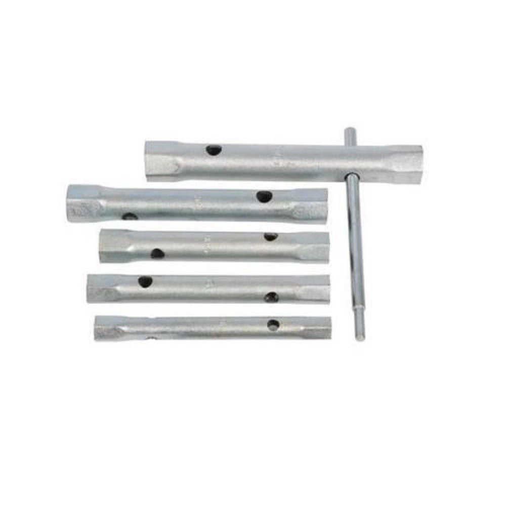 Trade Shop - Kit Chiave Chiavi A Tubo 6 Pezzi Per Idraulica Fai Da Te Ferramenta -