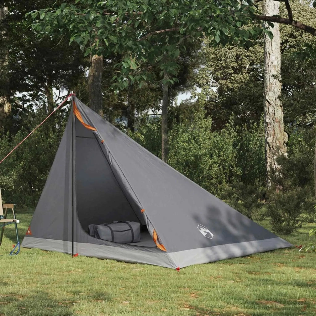 Tenda da backpacking Grigio e arancione 4 persone 42018561
