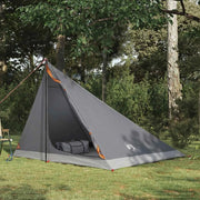 Tenda da backpacking Grigio e arancione 4 persone 42018561