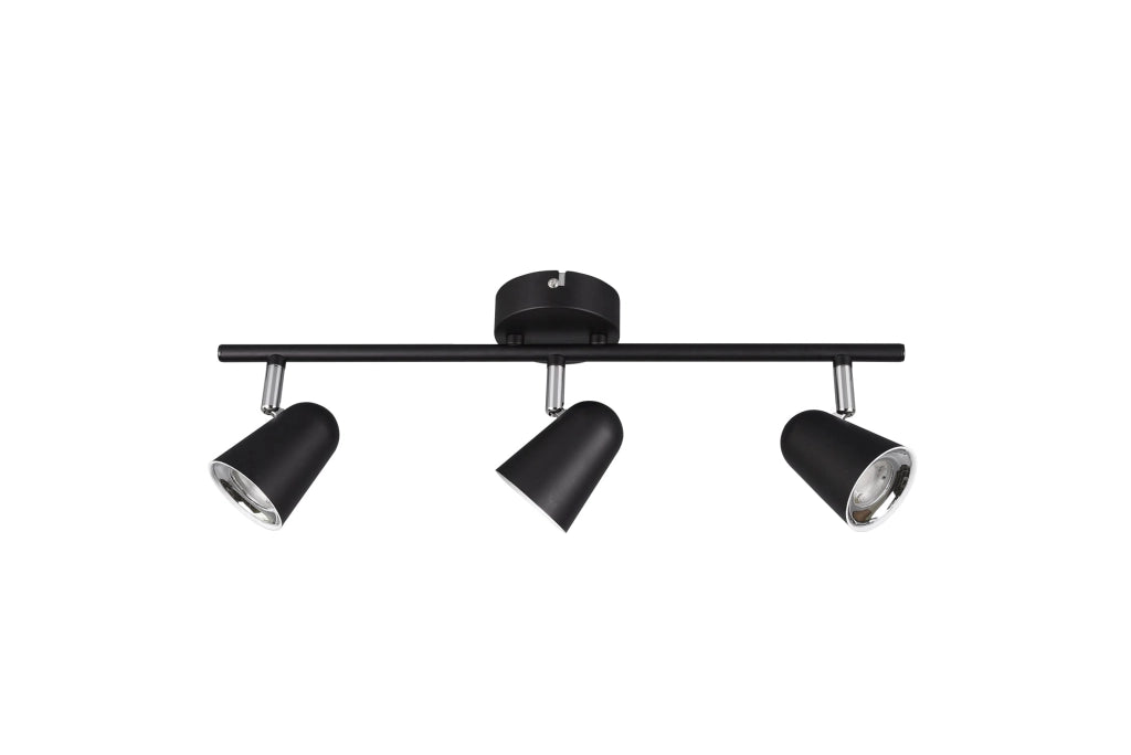 Faretto da Interno a LED in Plastica Nero Opaco