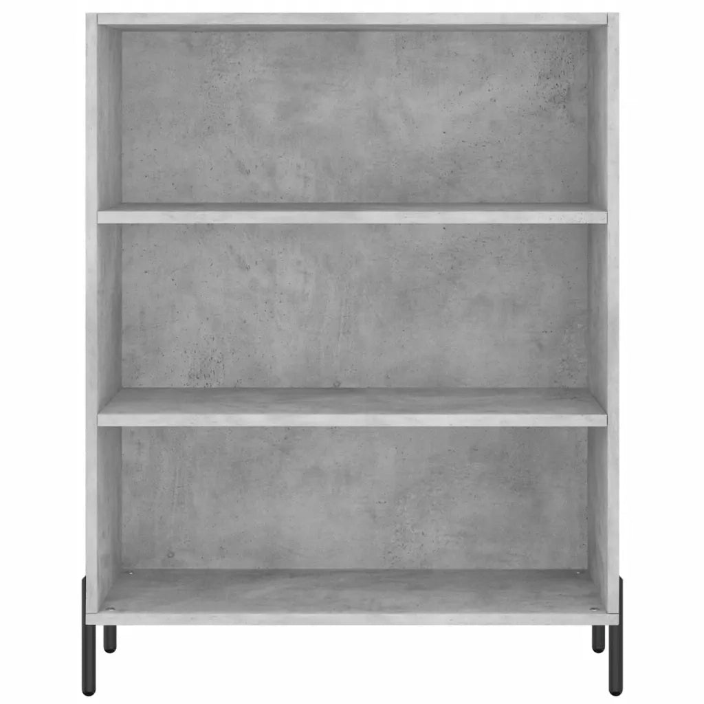 Credenza Grigio Cemento 69,5x34x180 cm in Legno Multistrato 3198733