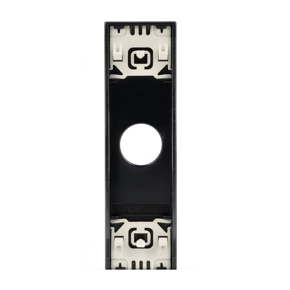 Bticino living now cover per presa tv e falso polo 1 modulo *** colore nero, confezione 1