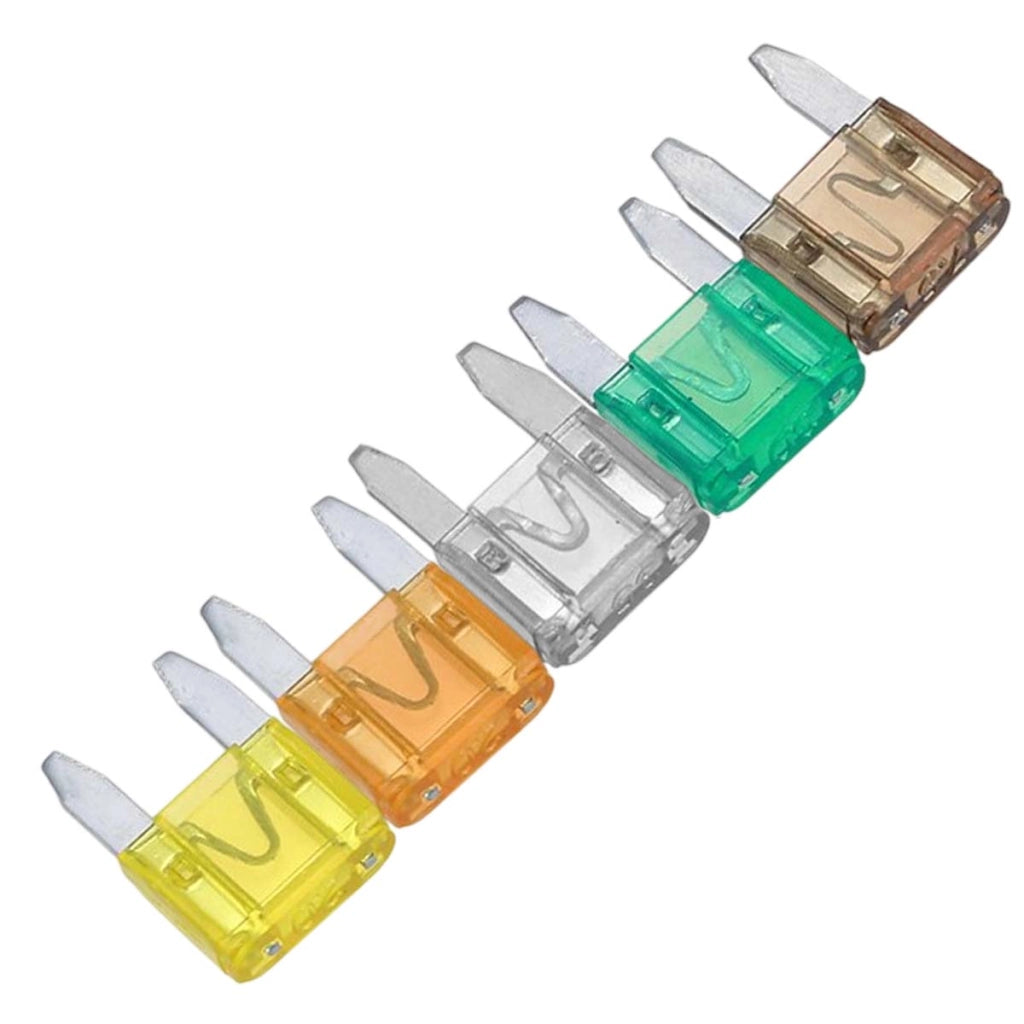 Fusibili Auto 10 pezzi per Protezione Sistema Elettrico Multicolore Dunlop