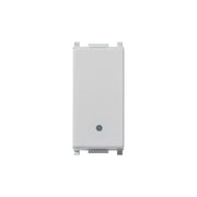 14004.Sl Deviatore 1P 10Ax Silver Plana