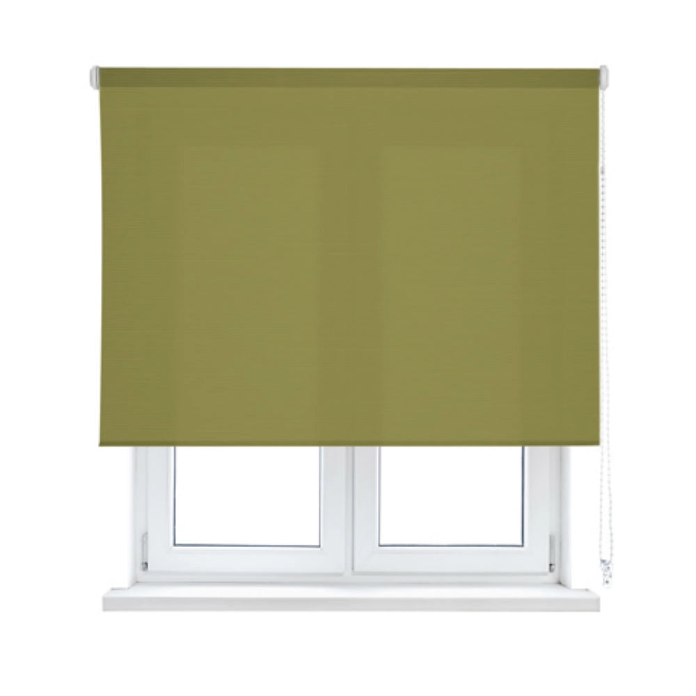 VIEWTEX Tenda a rullo Traslucida Ecofuture (100% tessuto riciclato) Verde 75 X 190cm - Made in Europe - 5 anni di garanzia
