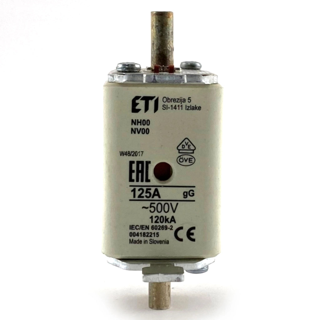 Fusibile NH00 GR 125A Omega
