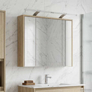 Mobiletto per specchio da bagno Rovere Sonoma
