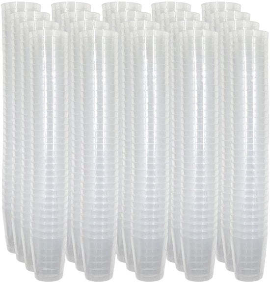 Set di bicchieri da aperitivo in vetro resistente a shock da 29 ml - bicchieri da aperitivo resistenti - riutilizzabili - lavastoviglie - 640 pezzi - materiale plastico duraturo - bicchieri da aperitivo.