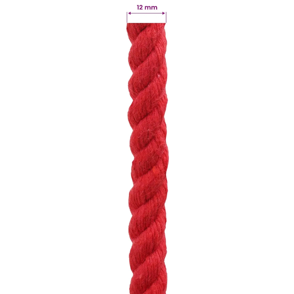 Corda Rosso 1,2 x 1,2 x 2500 cm Cotone 42011911