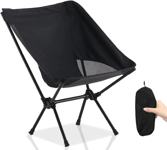 Sedia da Campeggio Pieghevole - Sedia da Campo per Campeggio - Pesca - Picnic - Spiaggia con Design Compatto e Borsa da Trasporto - Sedia da Campo Robusta per Adulti