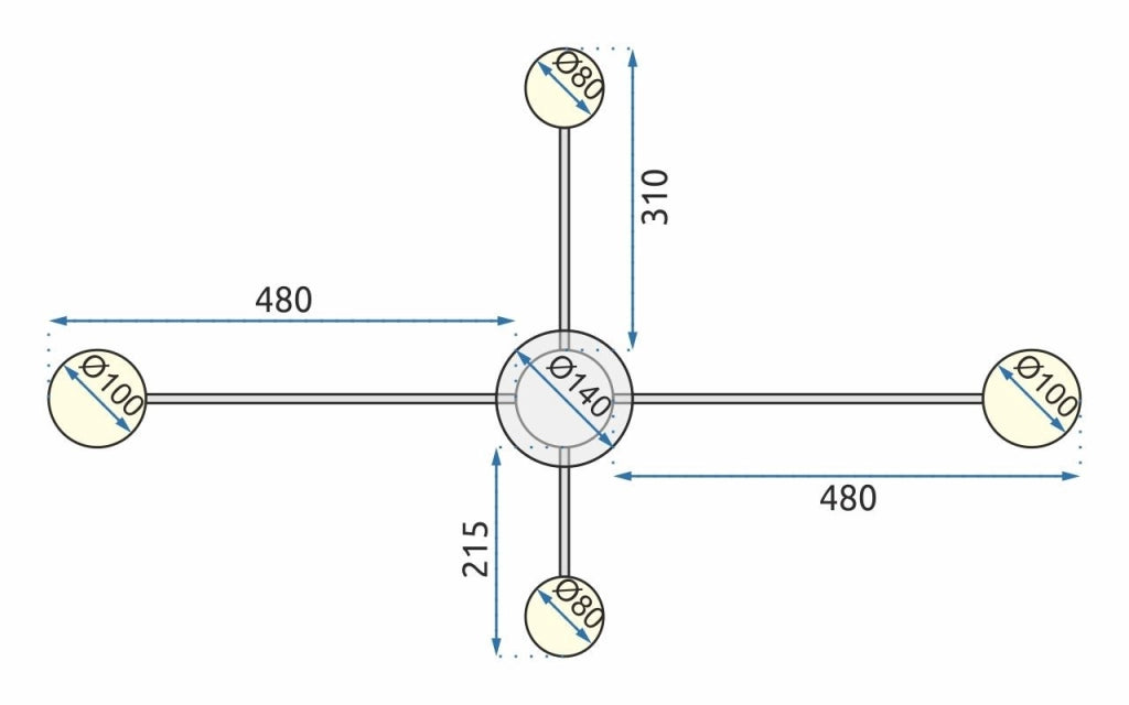 Lampada Led APP519-4C