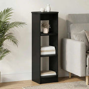 Mobile laterale Nero 40 x 40 x 100 cm Legno ingegnerizzato 899844