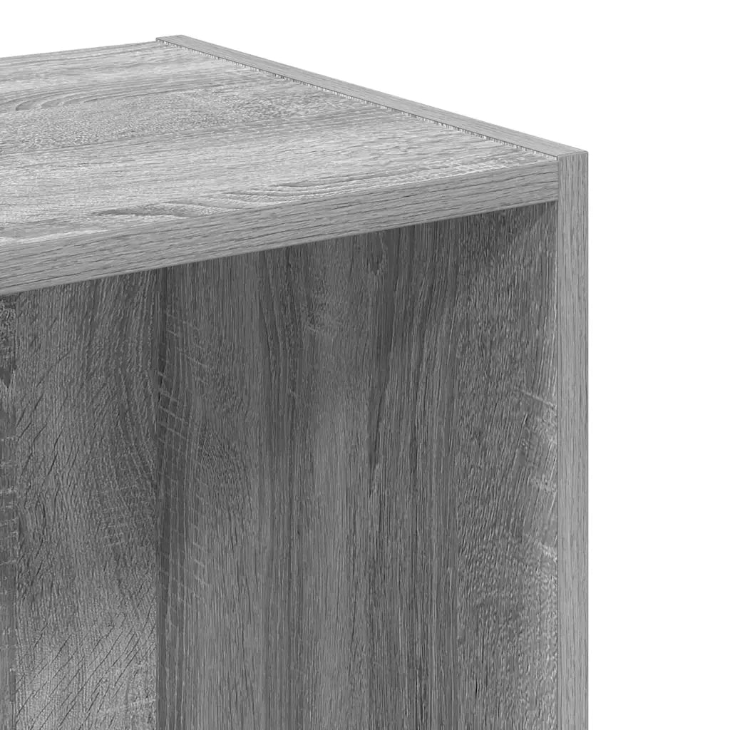 Libreria Grigio Sonoma 40x30x152 cm in Legno Multistrato 857881