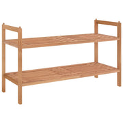 Scarpiera 69 x 27 x 41 cm in legno massello di noce marrone 02_0043412