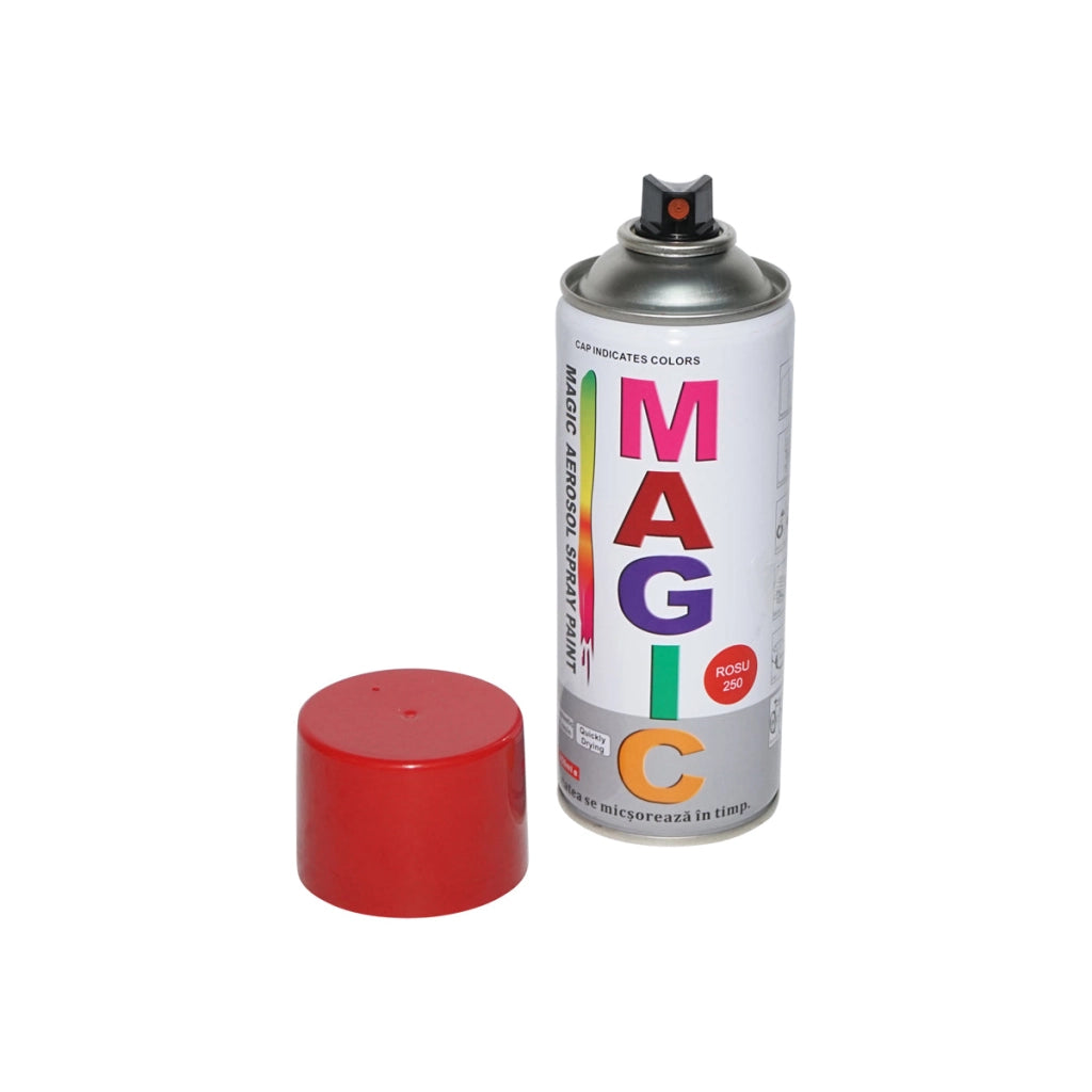 Spray vernice Magic rosso 250, 450 ml