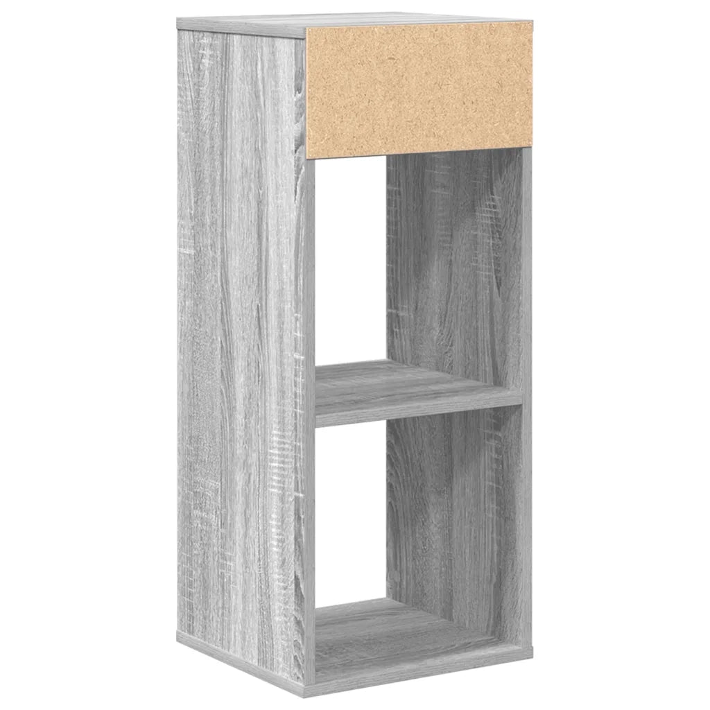 Libreria Grigio Sonoma 34x31x80 cm in Legno Multistrato 860279