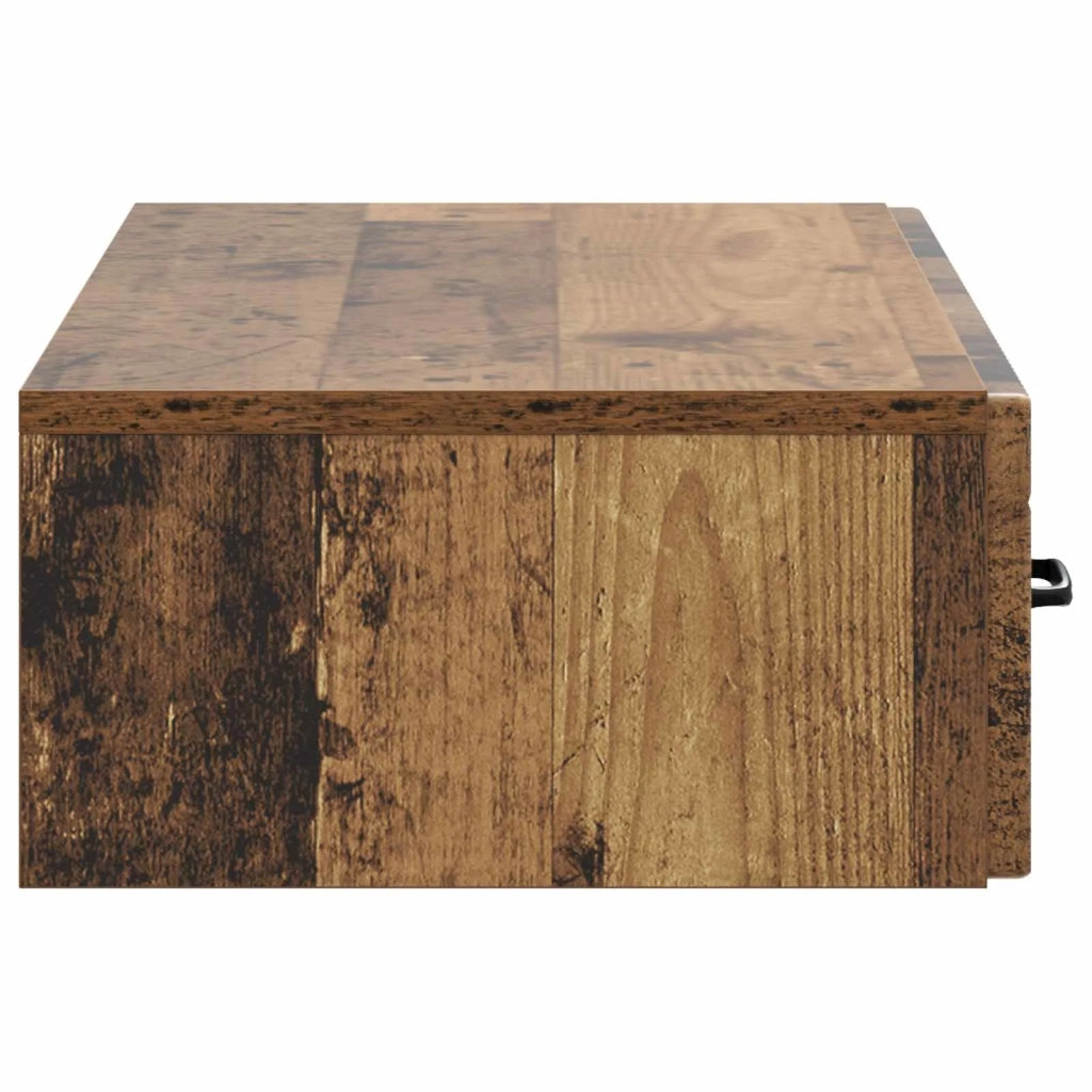 Tavolino da Parete Laterale Legno antico 87,5 x 34,5 x 17 cm 899013