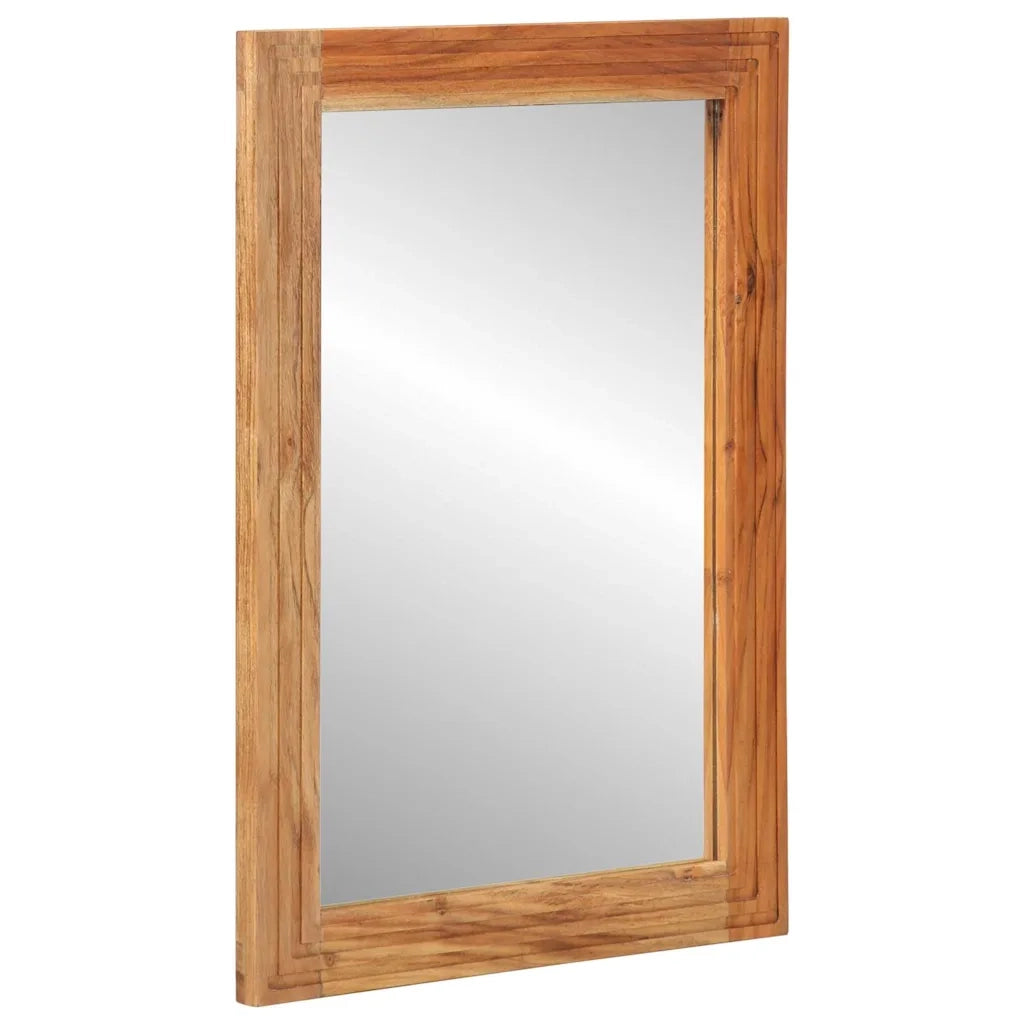Specchio da Bagno Montaggio a parete marrone 50 x 70 x 3 cm 4017787