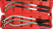 CHIAVI TENDICINGHIA KIT SET 5 PEZZI POLIGONALI LUNGHE TESTA PER PULEGGIA 13-19mm
