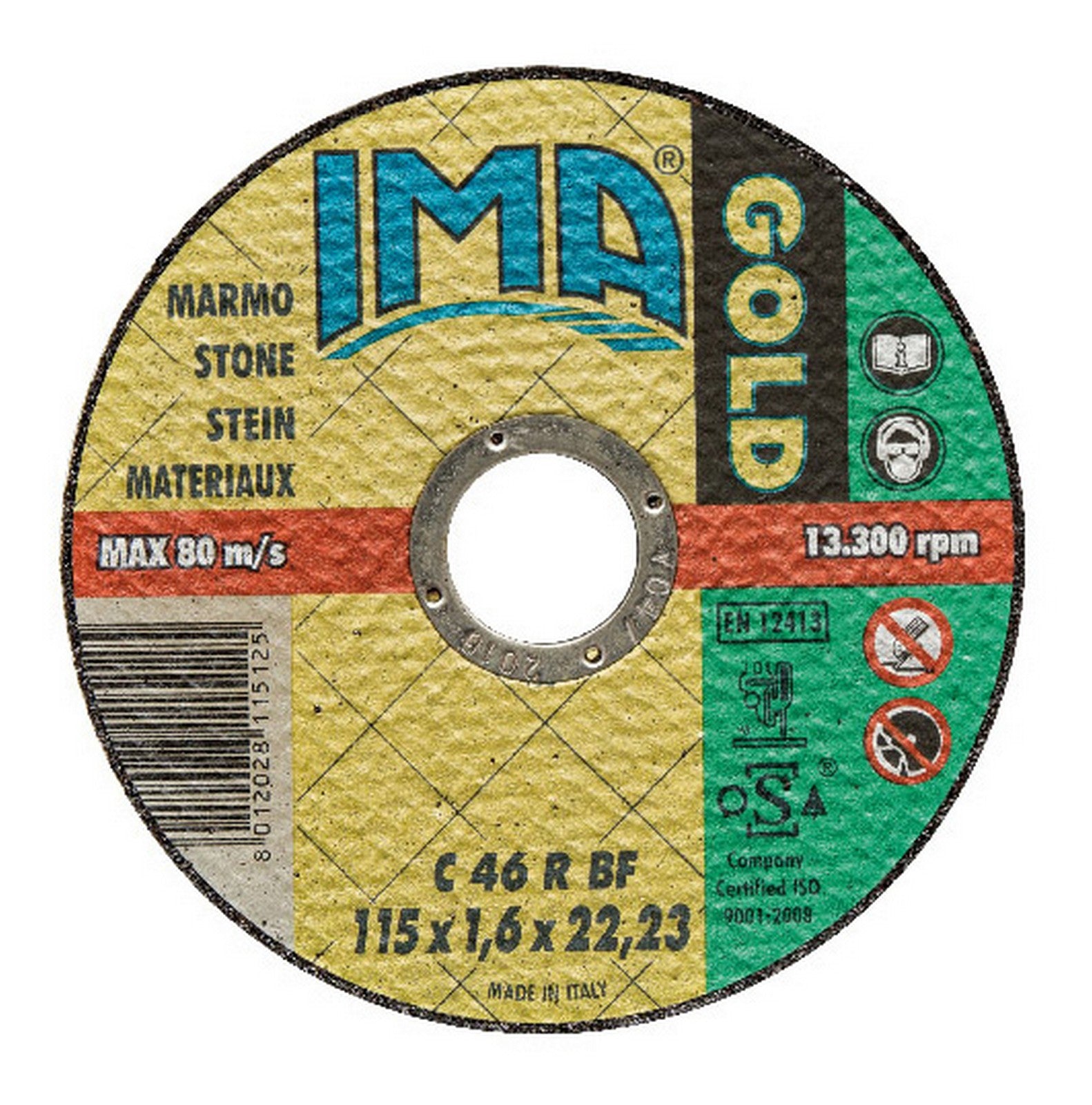 minidisco x marmo ima piano diametro 115x1,6x22 cod:ferx.5516