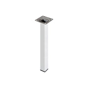 Piede quadro "Element System" - 25x25 - H.400 mm. - bianco