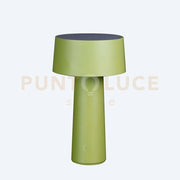 LAMPADA DA TAVOLO WIRELESS MUSH LED 3W 3000°K  200lm A BATTERIA VEREDE
