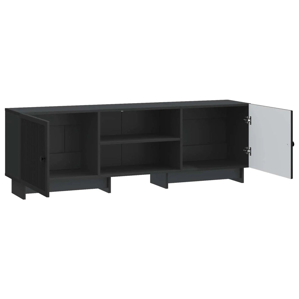 Mobile TV Nero 150 x 31 x 50 cm Legno ingegnerizzato