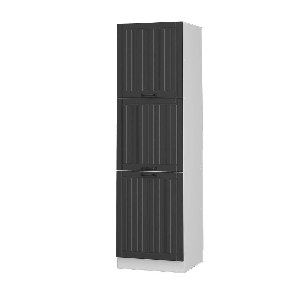 Vicco Mobile per forno da incasso Antracite casa di campagna 60 cm
