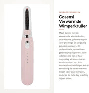 Wimperkruller Elettrico Professionale - Caricabile e Semplice - Rosa - Ideale per le Belle Wispelle - Adatto per l'Uso Domestico -...