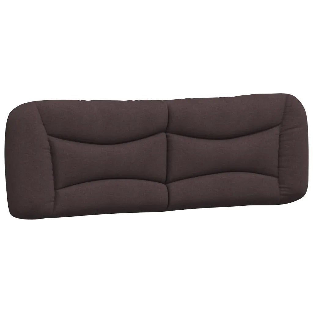 Letto con Materasso Hvar Marrone Scuro 160x200cm Tessuto 3208544