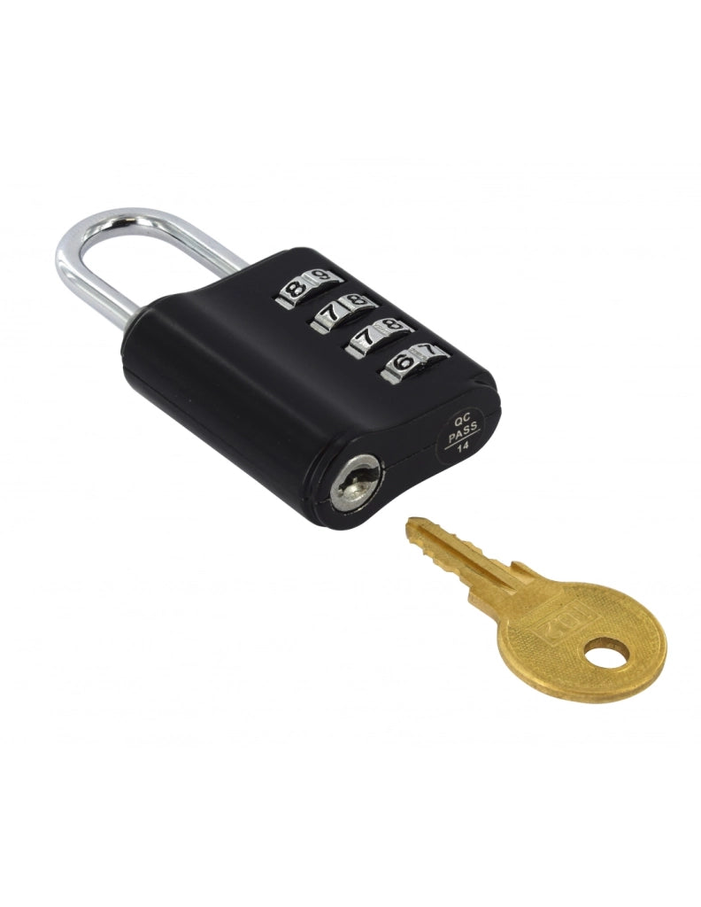 Lucchetto COMPACT 30 mm con combinazione modificabile e chiave passepartout – THIRARD
