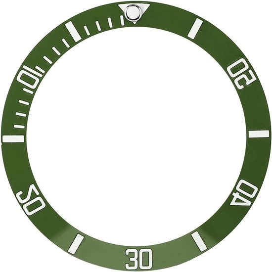 Bezel Deel Insert 4 Colori Anello per Sostituzione: (verdura)