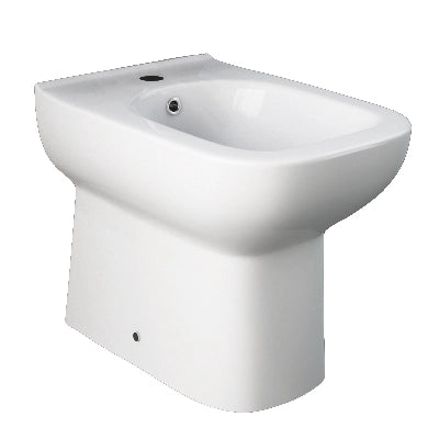 BIDET RIVER IN CERAMICA BIANCA A TERRA