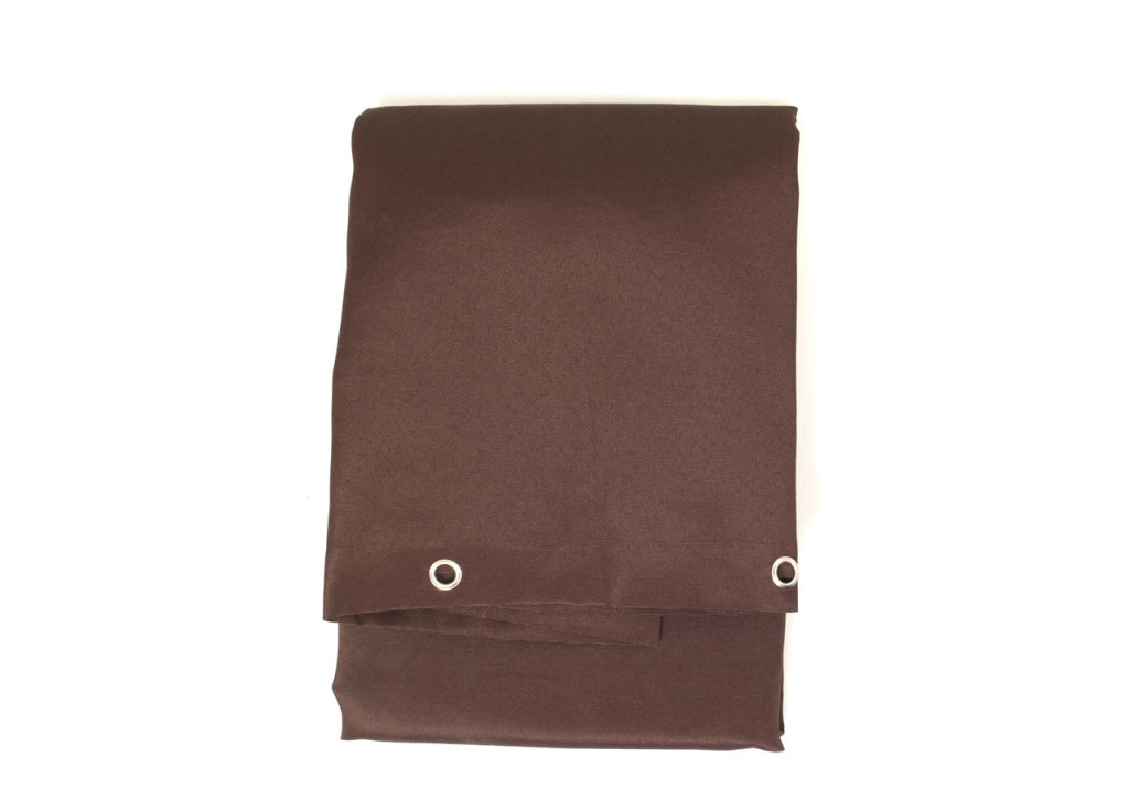 Tenda Da Sole A Caduta Per Esterno Balcone Casa Telo Ombra UV Modello Tinta Unita - 145x250 - Marrone
