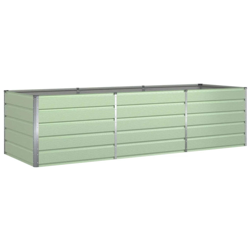 Fioriera Verde Pastello 290 x 100 x 75 cm Acciaio zincato 42018274