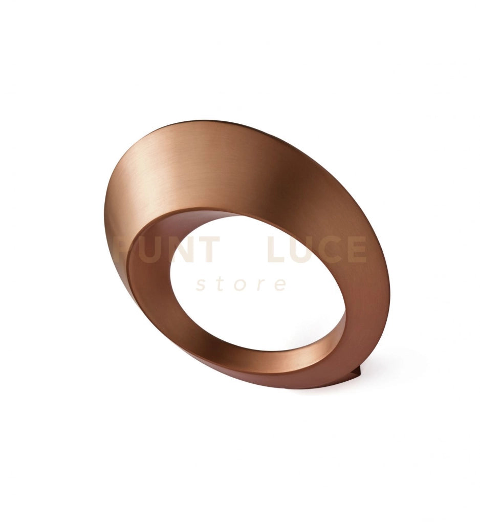 OLO APPLIQUE A PARETE RAME SPAZZOLATO A LED 4000K 3515LM 33WIN ALLUMINIO