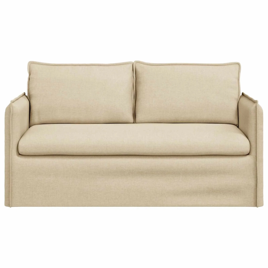 Divano Crema 156 x 82 x 85 cm Tessuto 42024523