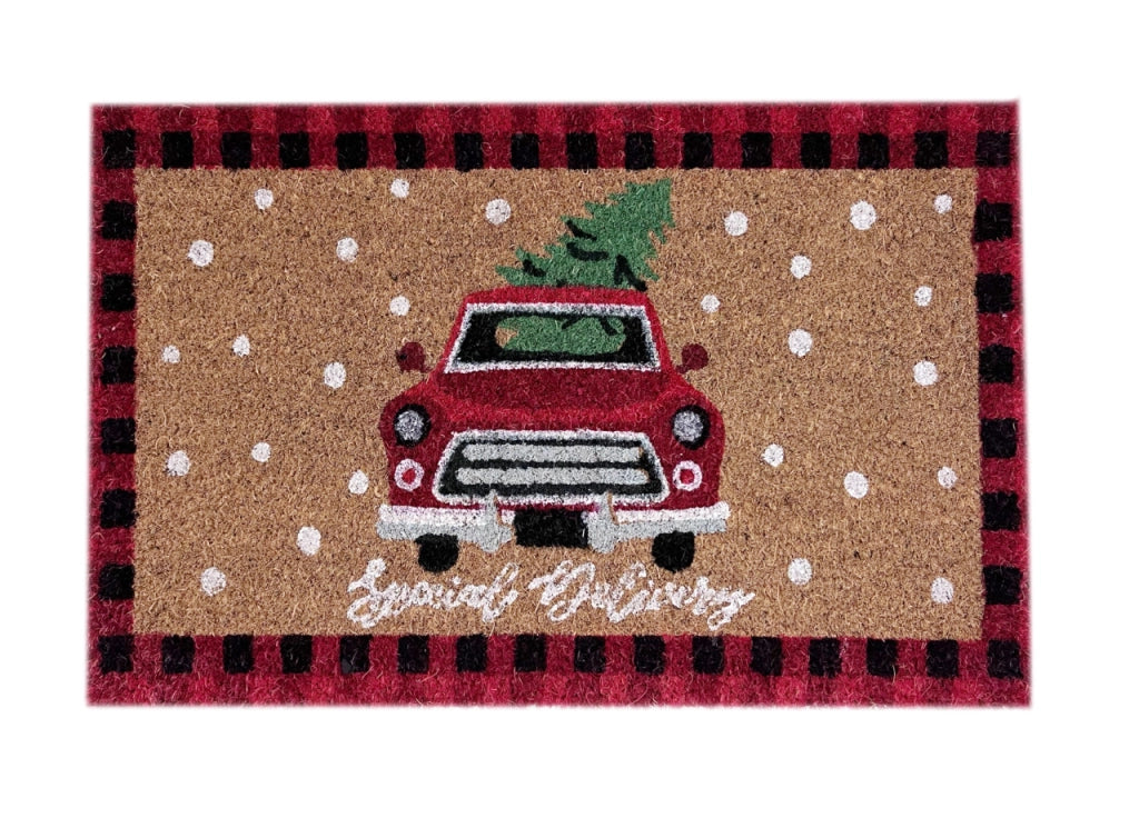 Zerbino Natale Cocco Ingresso Casa Esterno Antiscivolo Natalizio Fortuna Pick Up