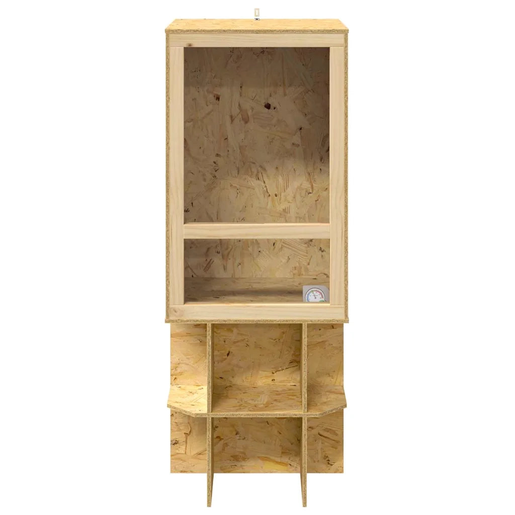 Terrario Marrone 50 x 50 x 130 cm OSB CFW3355660