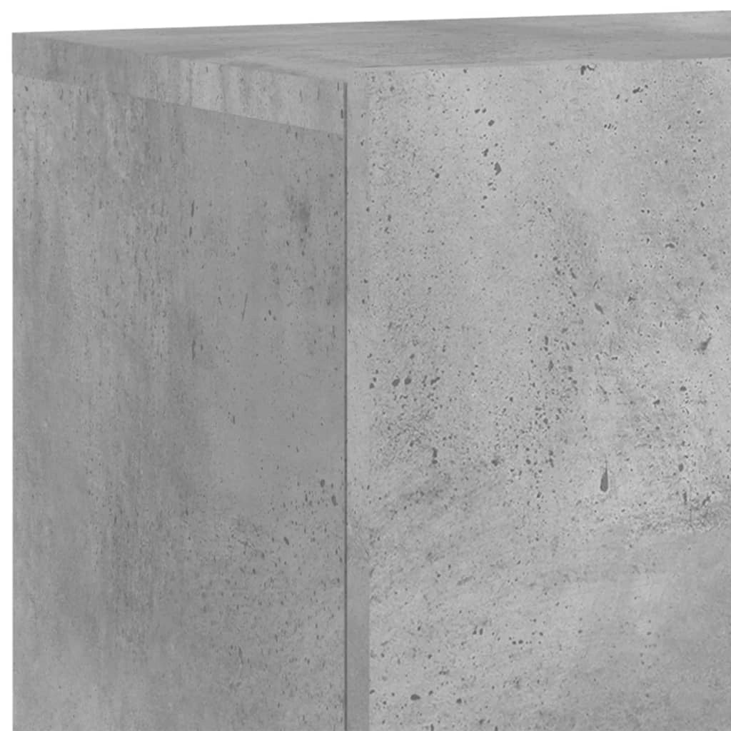 Mobile TV multimediale mensola TV credenza TV montaggio a parete 80 x 30 x 41 cm grigio 02_0027802