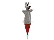 Bass & Bass - Pop up Hand Puppet Wolf - Made in Europe - Vintage Toy
