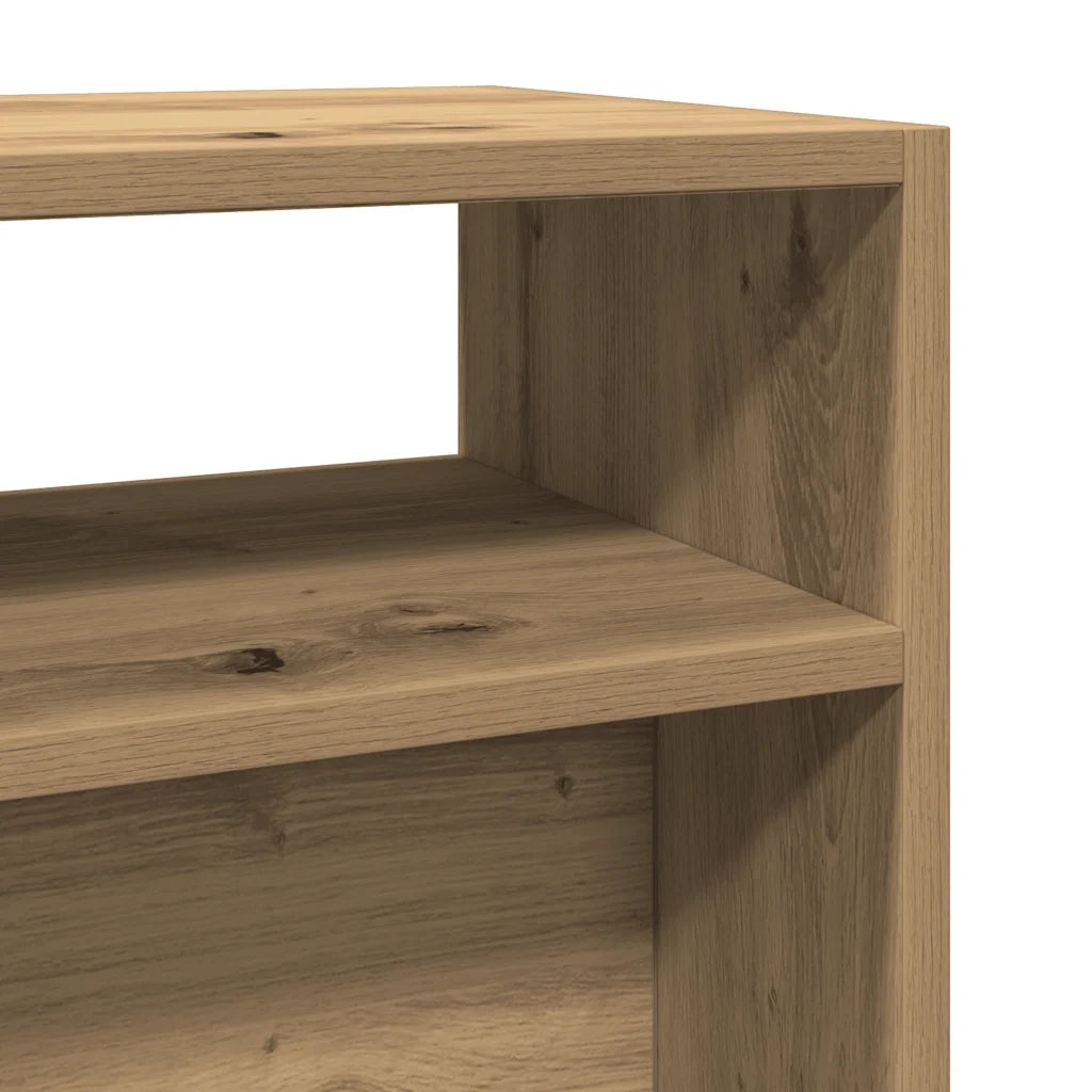 Tavolo Consolle Rovere Artigianale 105x30x80 cm in Truciolato 856623
