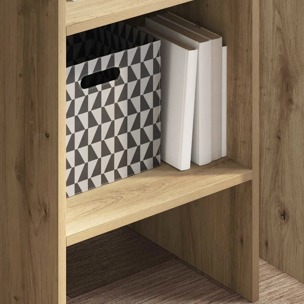 Armadio per Libri Rovere artigianale 40 x 35 x 180 cm 875019