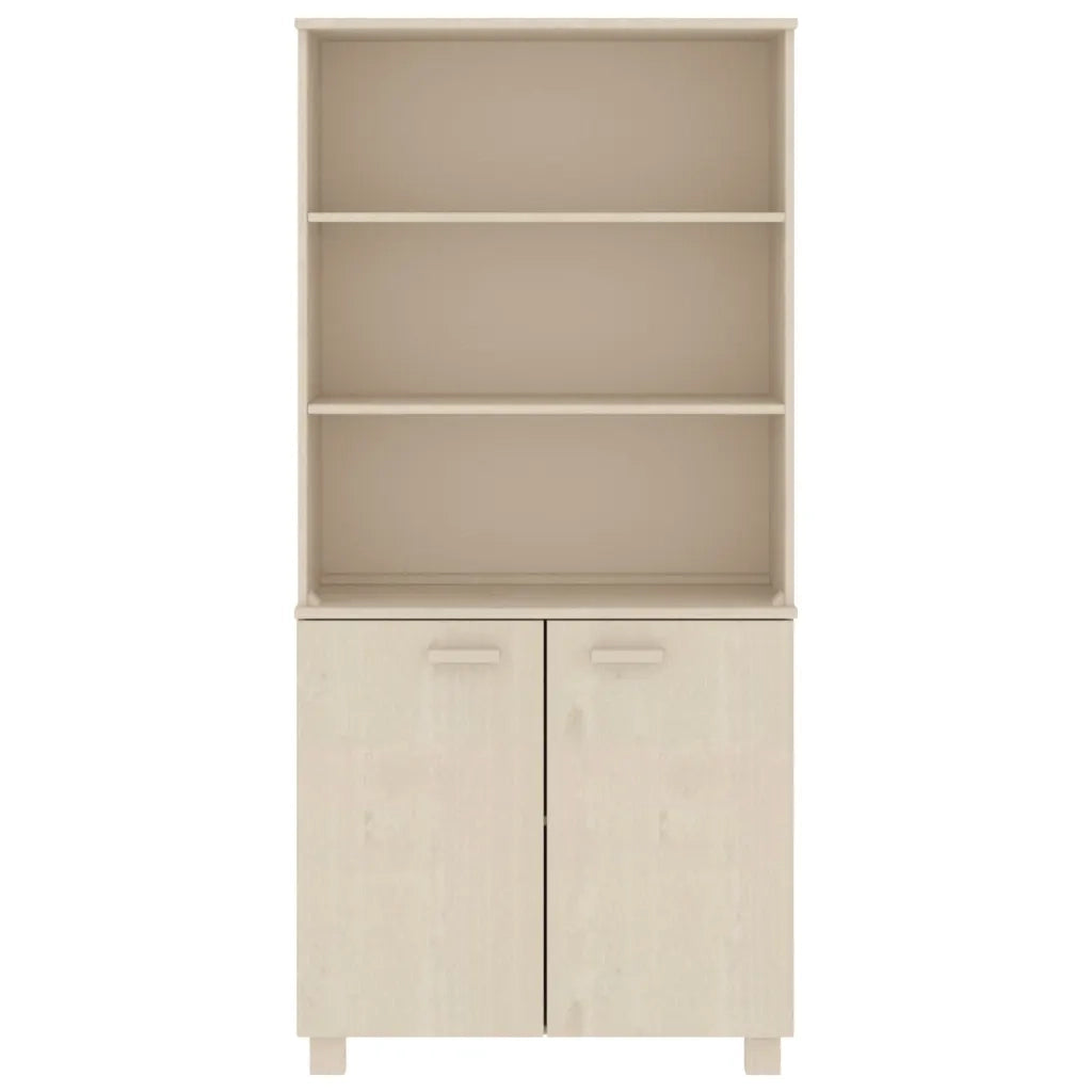 Credenza HAMAR in Legno Massello di Pino Marrone 3100930