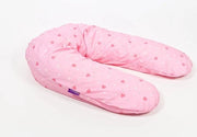 Cuscino per la gravidanza e il comfort con riempimento EPS silenzioso - Design 11 - 100% cotone - 190 cm