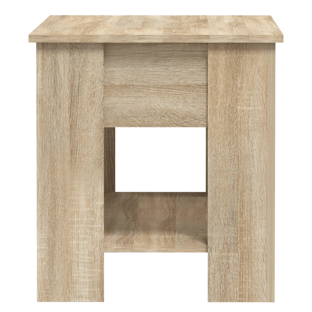 Tavolino da Salotto-Tavolino da soggiorno-Tavolo Rovere Sonoma 101x49x52cm Legno Multistrato