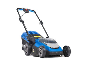 Rasaerba a batteria 40V Hyundai 25600 taglio Mulching 2 batterie 20V 2Ah e carica